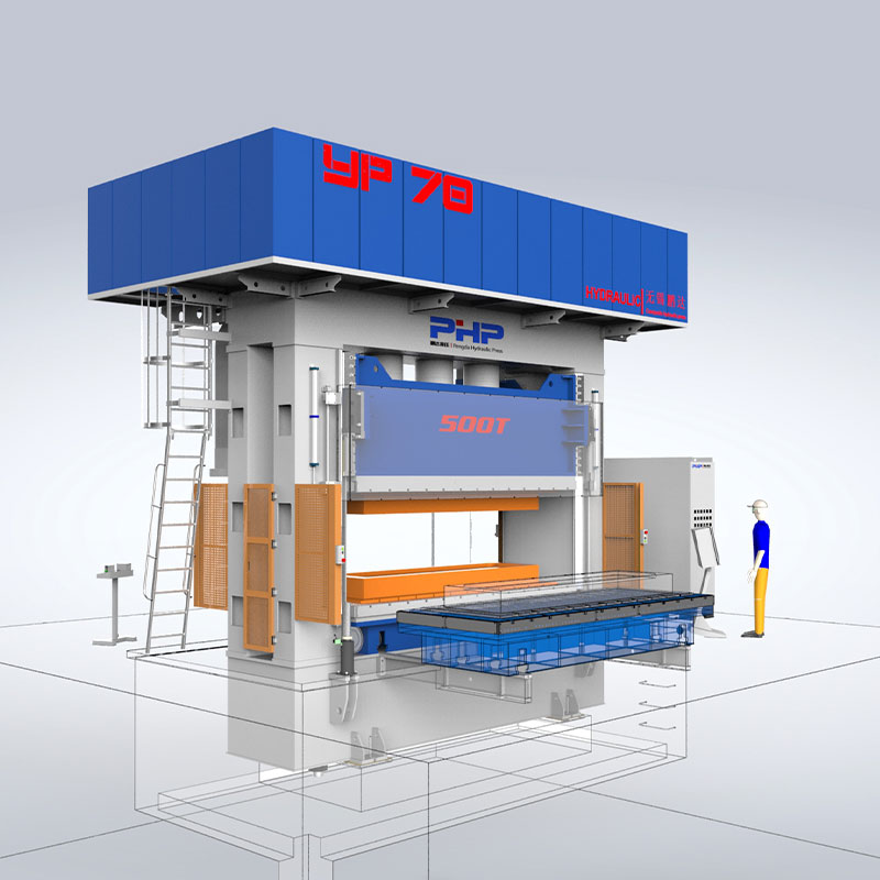 Prasa do formowania RTM