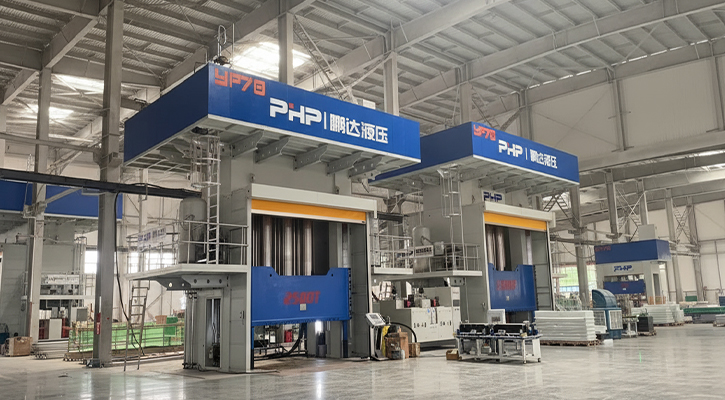 Serwo Kompozytowa prasa hydrauliczna